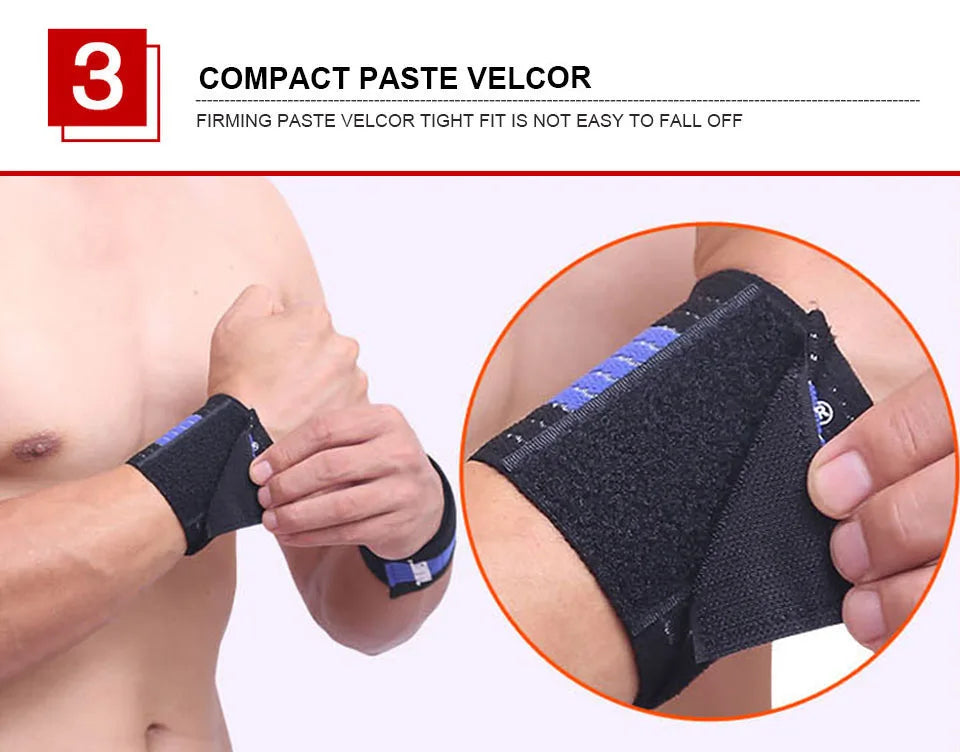 1PCS Cotton Elastic Bandage Hand Sport Wristband Support